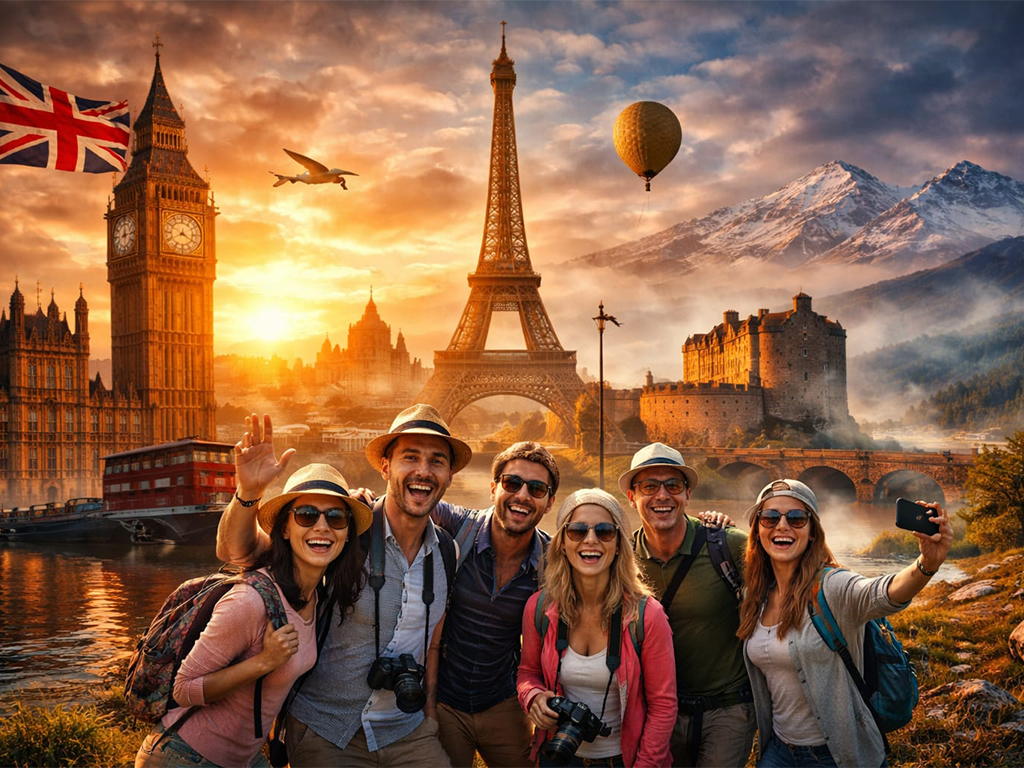 Viajes grupales a europa